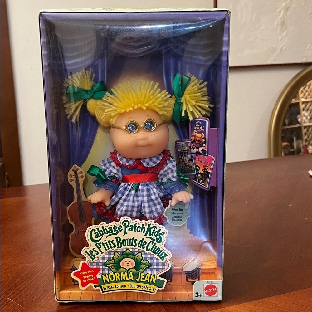 Cabbage Patch Kids Norma Jean 1998 Vintage Collectible Doll Special Edition